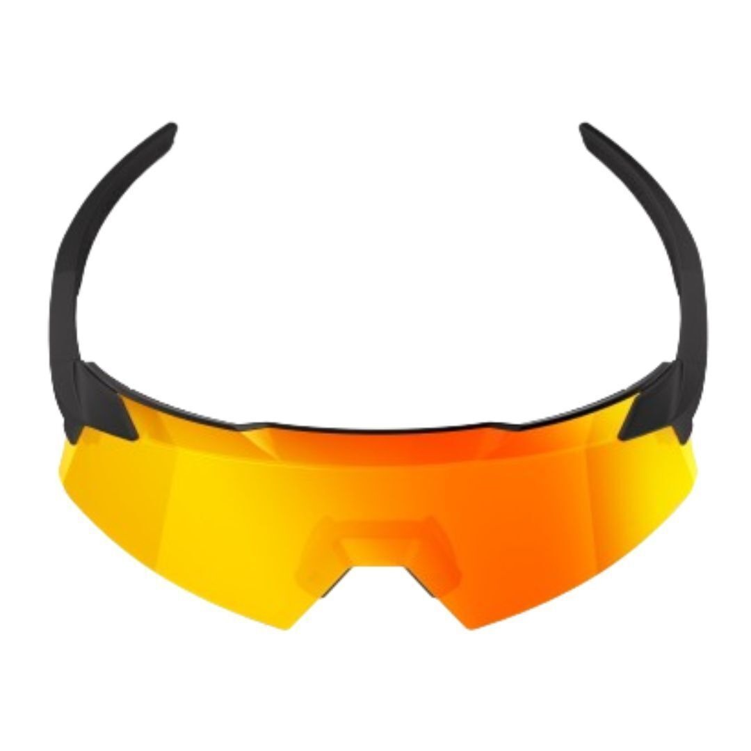 100% - Soft Tact Black - HiPER Red Multilayer Mirror Lens