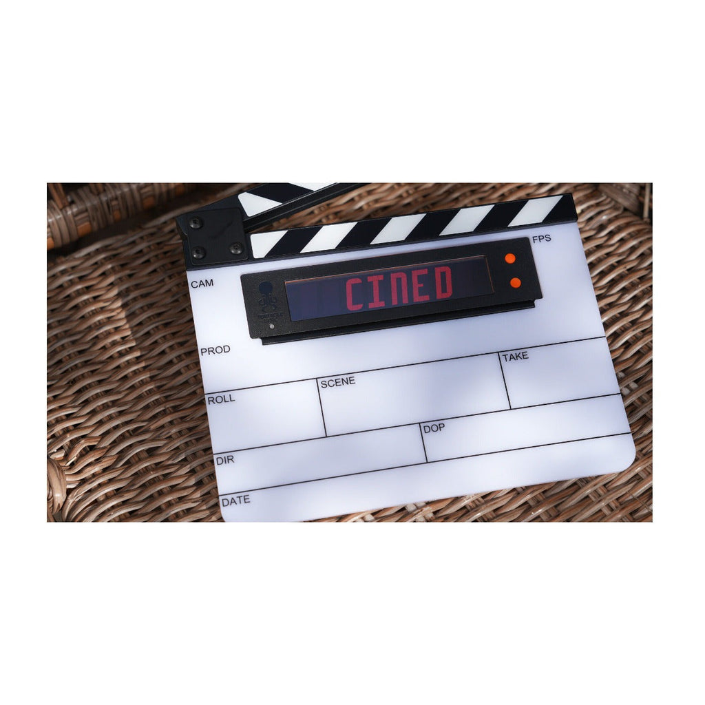 Tentacle Sync TIMEBAR OLED Display Timecode Slate
