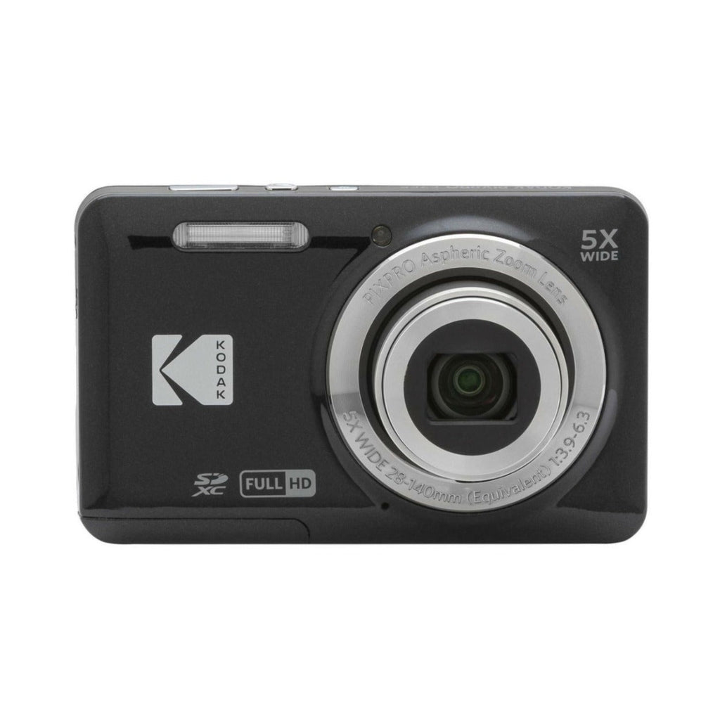 Kodak PIXPRO Friendly Zoom FZ55 Digital Camera (Black) Bundle with Case, Memory Card and Accessories