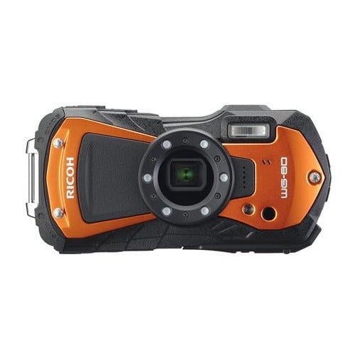 Ricoh WG-80 Digital Camera (Orange)