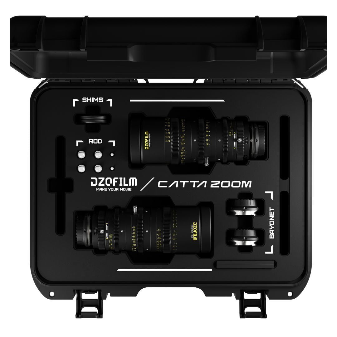 DZOFilm Catta FF 18 to 35mm and 70 to 135mm T2.9 Cine Zoom 2-Lens Bundle for Sony E Camera (Black)