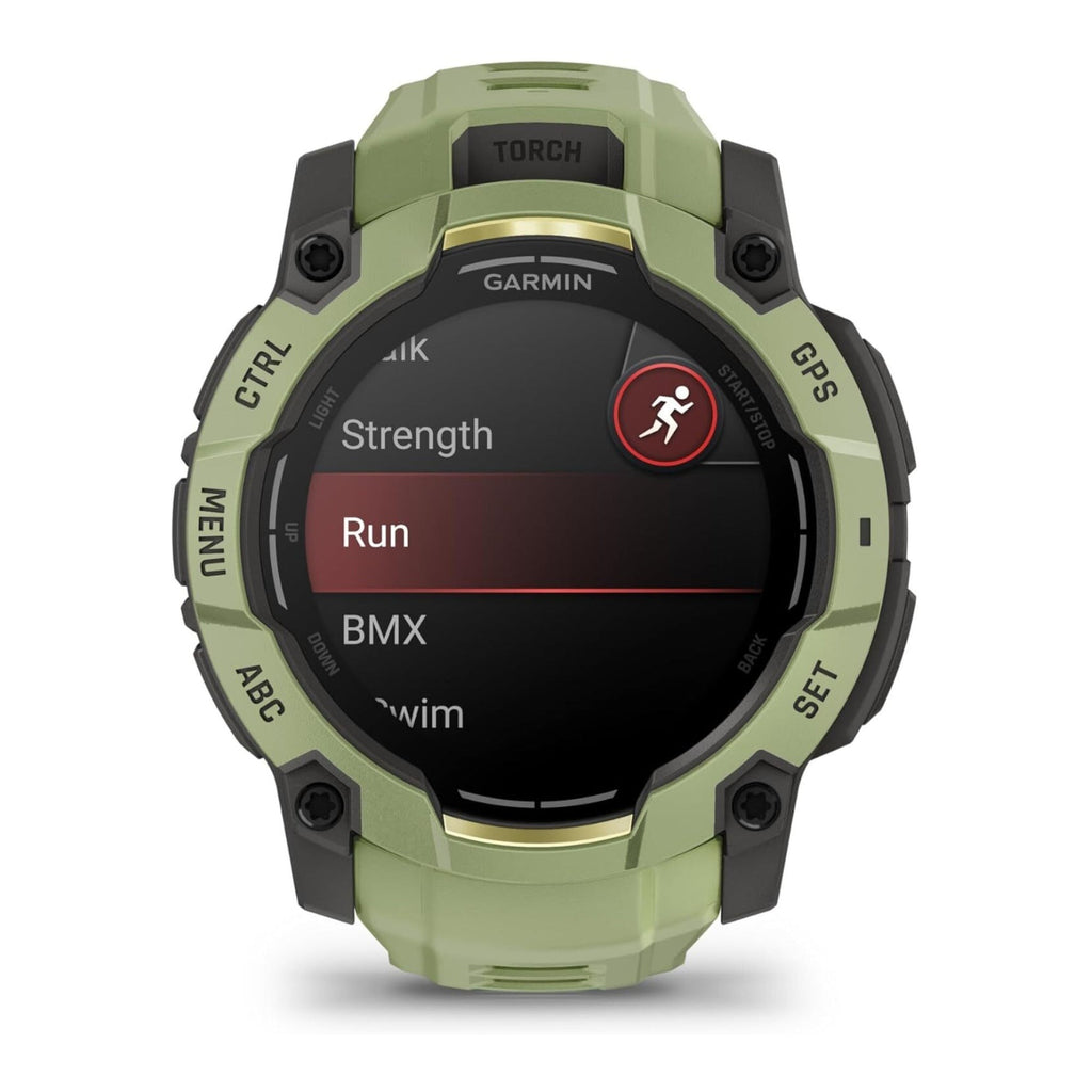 Garmin Instinct 3 50mm AMOLED GPS Smartwatch (Fern Green, Limited Edition)
