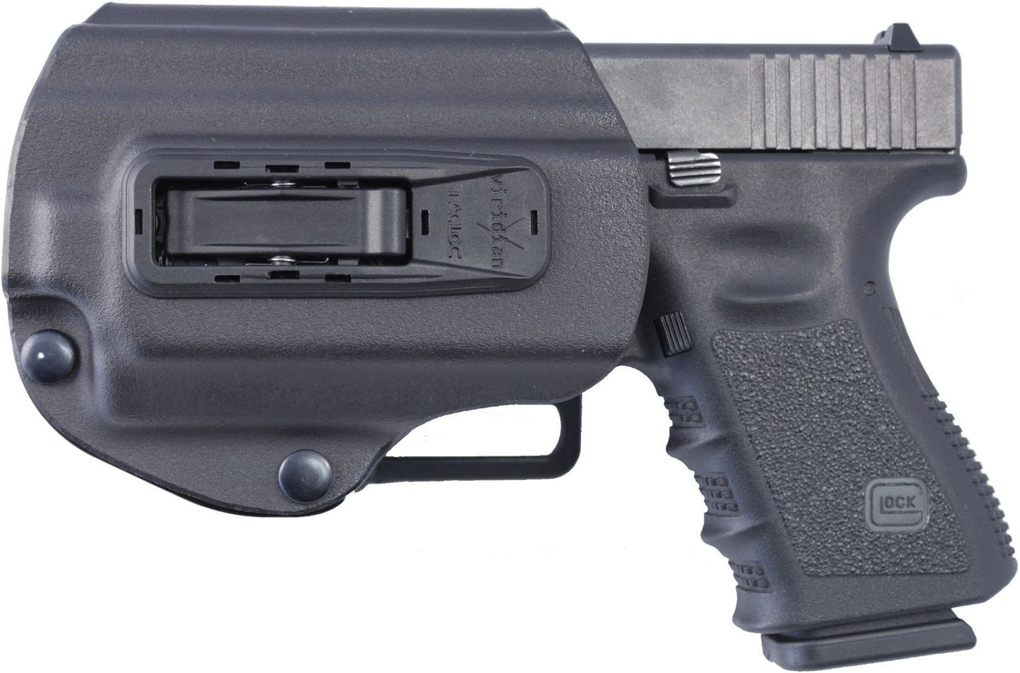 Viridian C5L-R Subcompact Red Laser/Light with Glock 17/19/22/23 TacLoc Holster