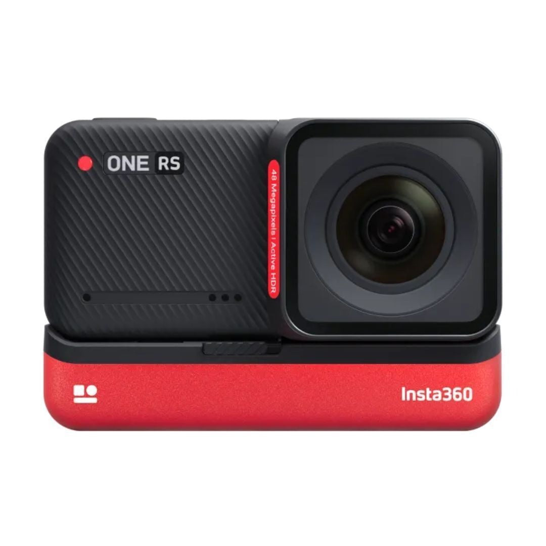Insta360 ONE RS 4K Edition Rugged and Waterproof Interchangeable Boost Lens Camera with Active HDR