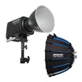 Amaran Ray 360W Full-Color COB Video Light with Light Dome 60 Circular Bowens Mount Softbox Bundle