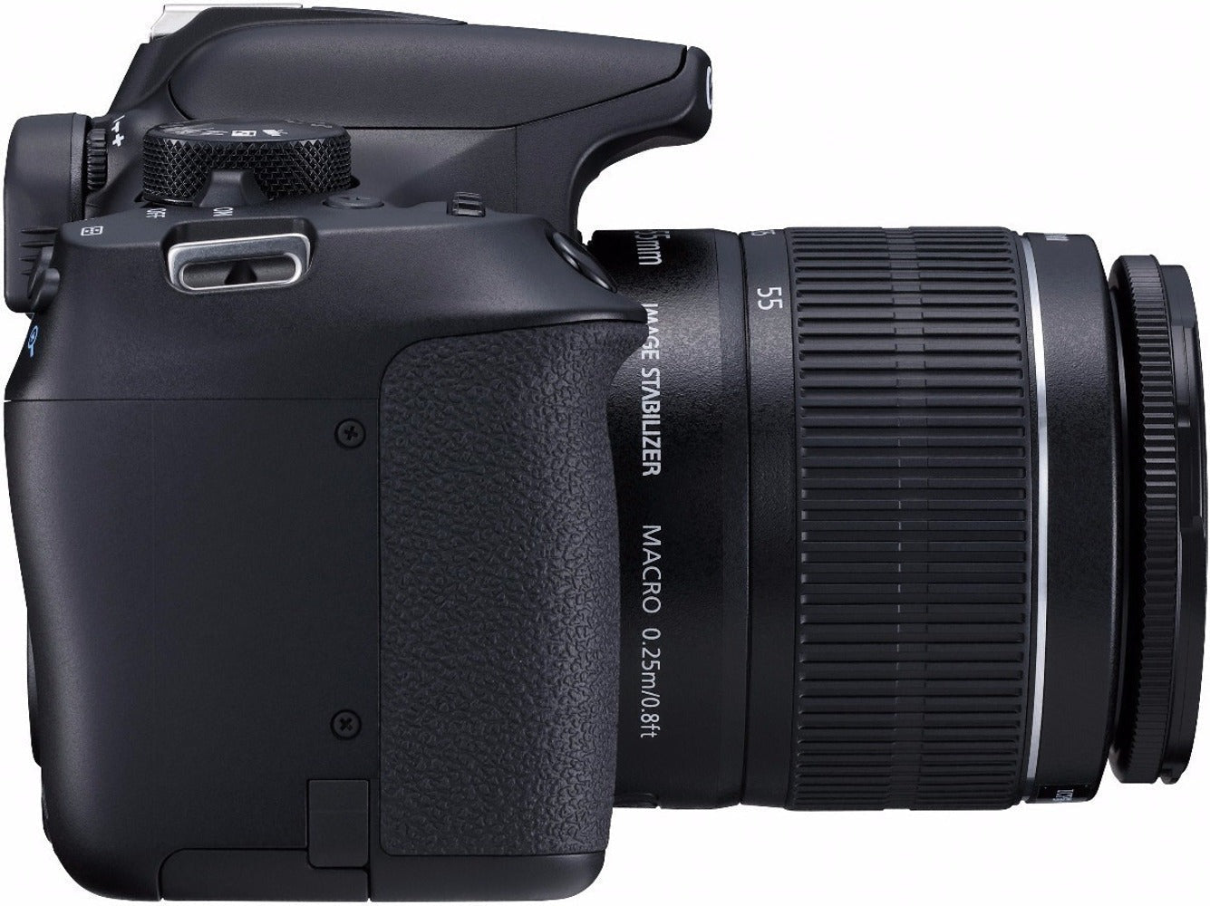 Canon EOS Rebel T6 DSLR Camera with 18-55mm and 75-300mm Lenses and Bag Bundle (Used)
