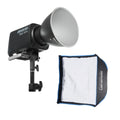 Amaran Ray 360c Full-Color COB Video Light (US) with Light Box 45x45 Softbox