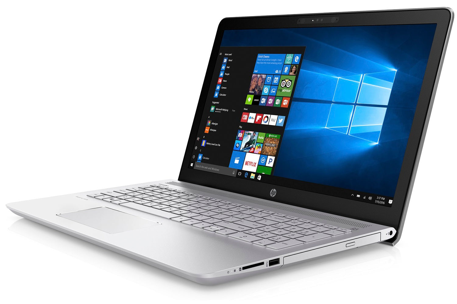 HP 17-AR007 17.3" HD+ Laptop, AMD A12-9720P, 12GB RAM, 2TB HDD (Certified Refurbished)