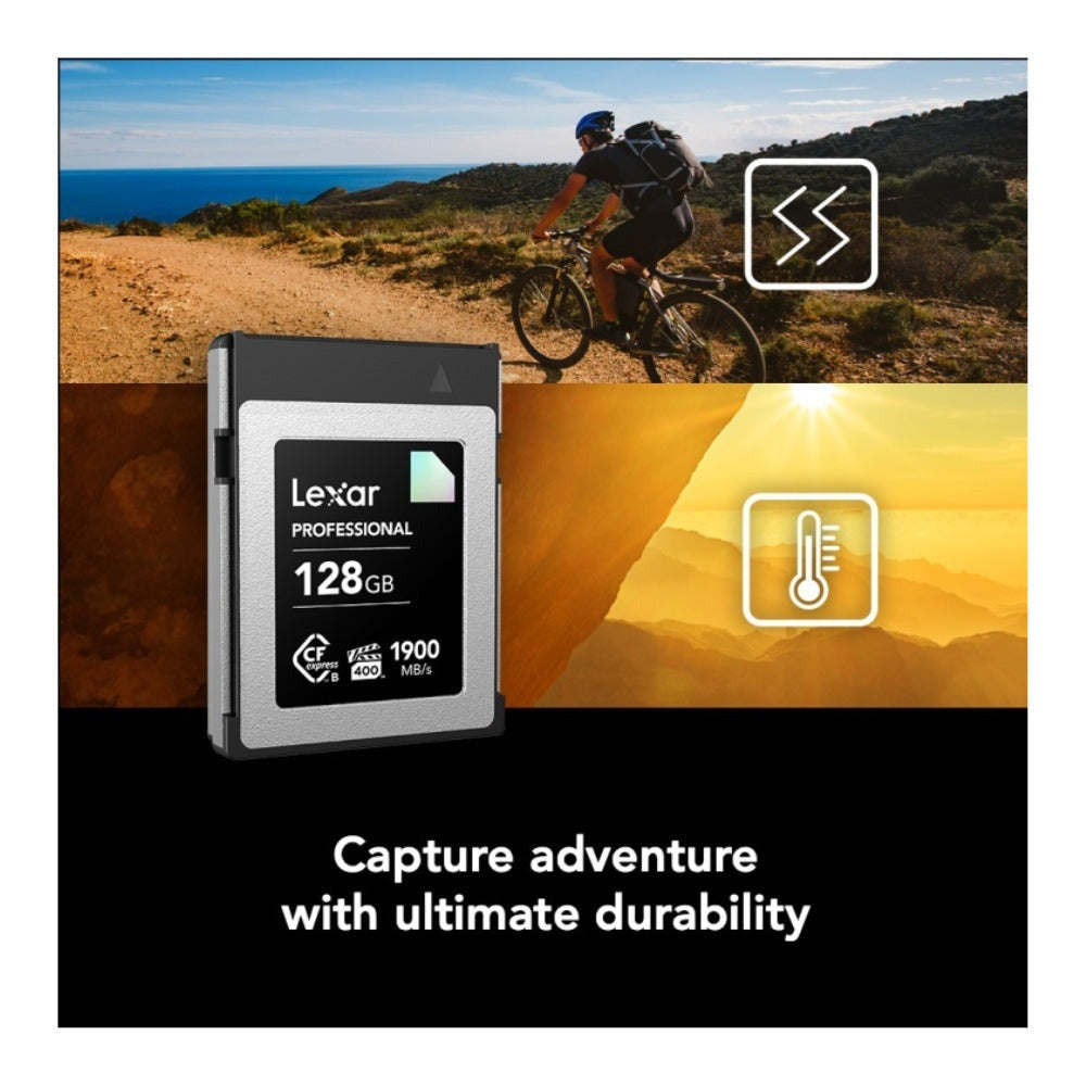 Lexar Diamond Series Professional 128GB CFexpress Type-B Memory Card (2-Pack)