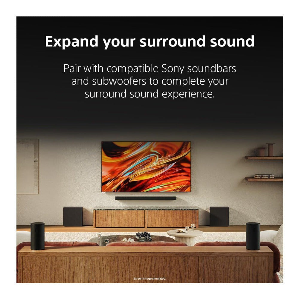 Sony BRAVIA Theater Rear 9 SA-RS9 Wireless Speakers w/ 360 Spatial Sound (Black)