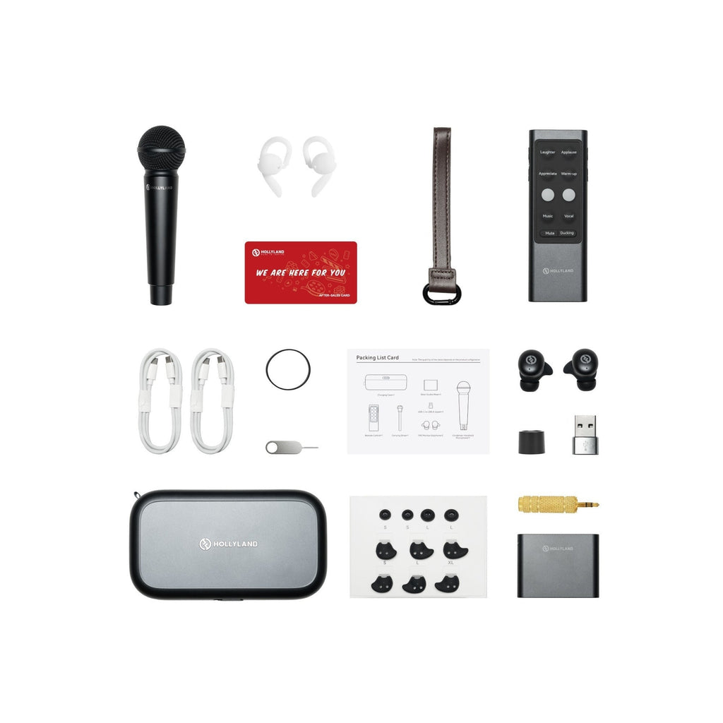 Hollyland Melo P1 Combo Wireless Music Creation System (Space Gray)