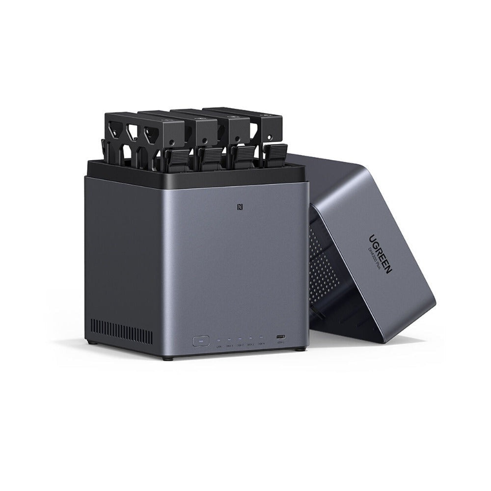UGREEN DH4300 Plus 4-Bay NAS Enclosure with 2.5GbE, RAID Support and HDMI