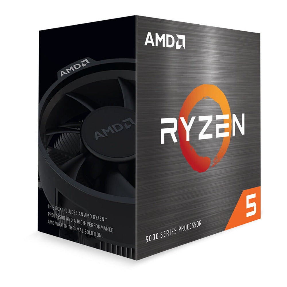 AMD Ryzen 5 5600 3.5 GHz 6-Core AM4 Desktop Processor with Wraith Stealth Cooler