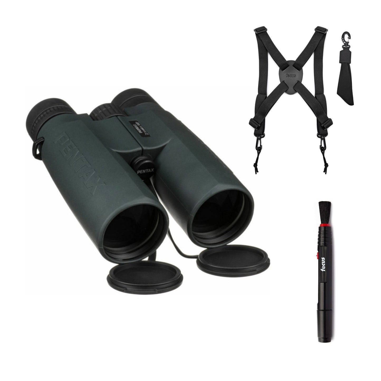 Pentax 10x50 Z-Series ZD WP Binoculars with Harness and Lens Cleaning Pen