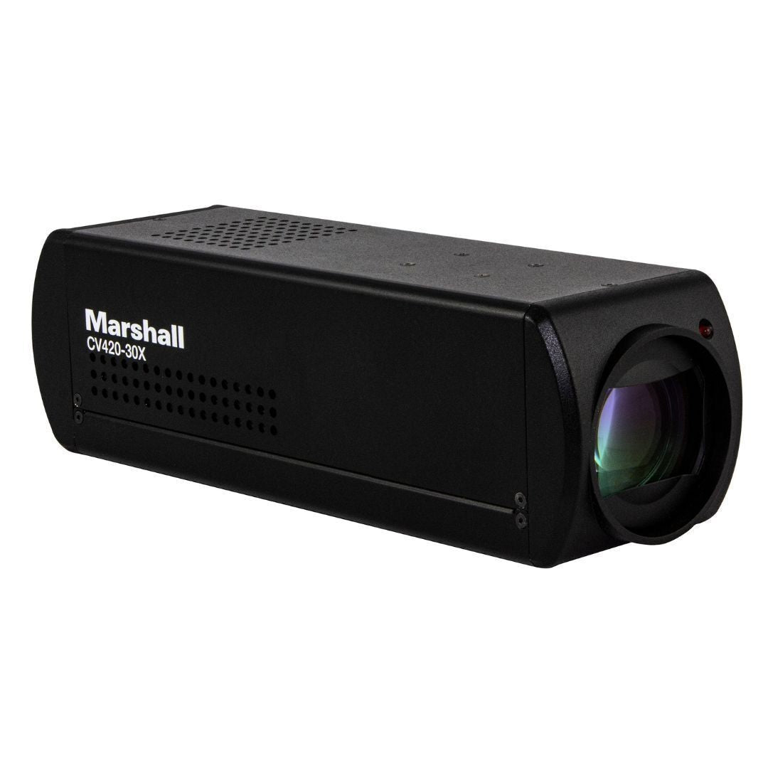 Marshall CV420-30X 4K60 12G-SDI Compact Camera with 30x Optical Zoom (Black)