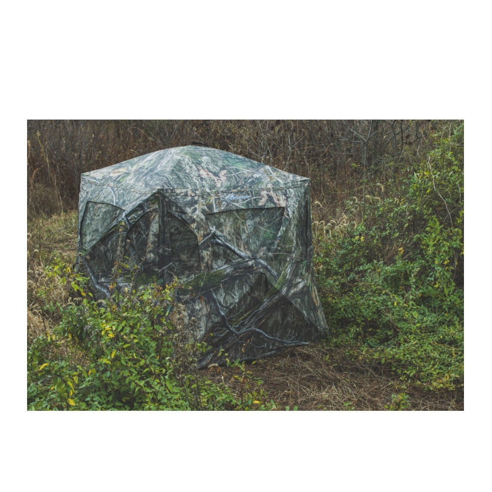 Ameristep Brickhouse Wide Bottom Ground Blind 75X75X66-Inch Footprint