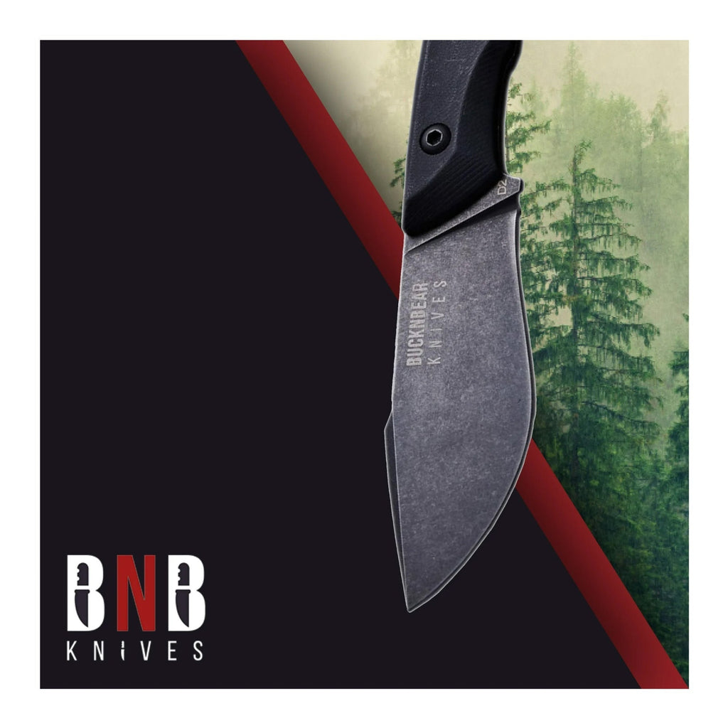 BNB Knives Piranha Precision Knife (Army Black)