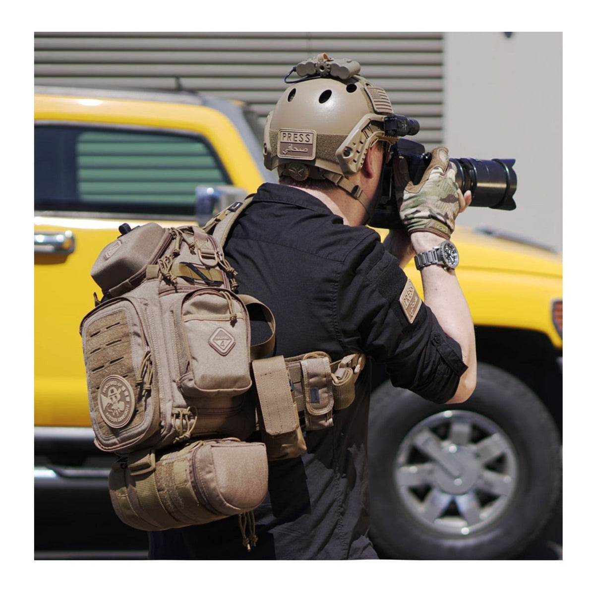 Hazard 4 Freelance Photo and Drone Sling-Pack with Padded Dividers (Black)