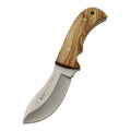 MUELA Sioux-10Ol 4-1/2-Inch Fixed Blade Hunting Knife with Leather Sheath