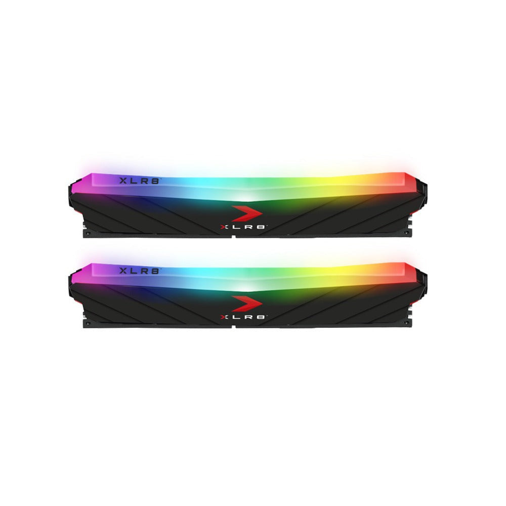 PNY 16GB XLR8 DDR4 3600 MHz RGB Dual Channel Desktop (DIMM) Memory Kit (2 x 8GB)