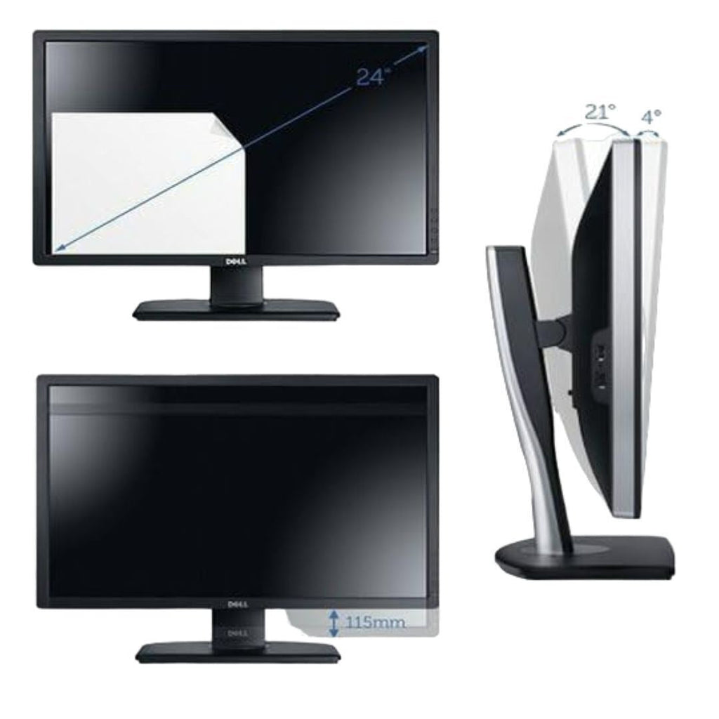 Dell UltraSharp U2412M 24" Widescreen LED Monitor (1920 x 1200) (Certified Refurbished)