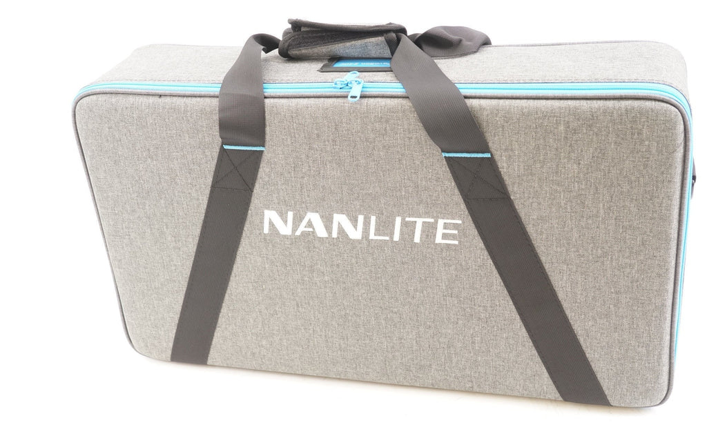 Nanlite PavoSlim 240C 2x2 RGBWW LED Panel with included softbox & eggcrate, Lume (Used)