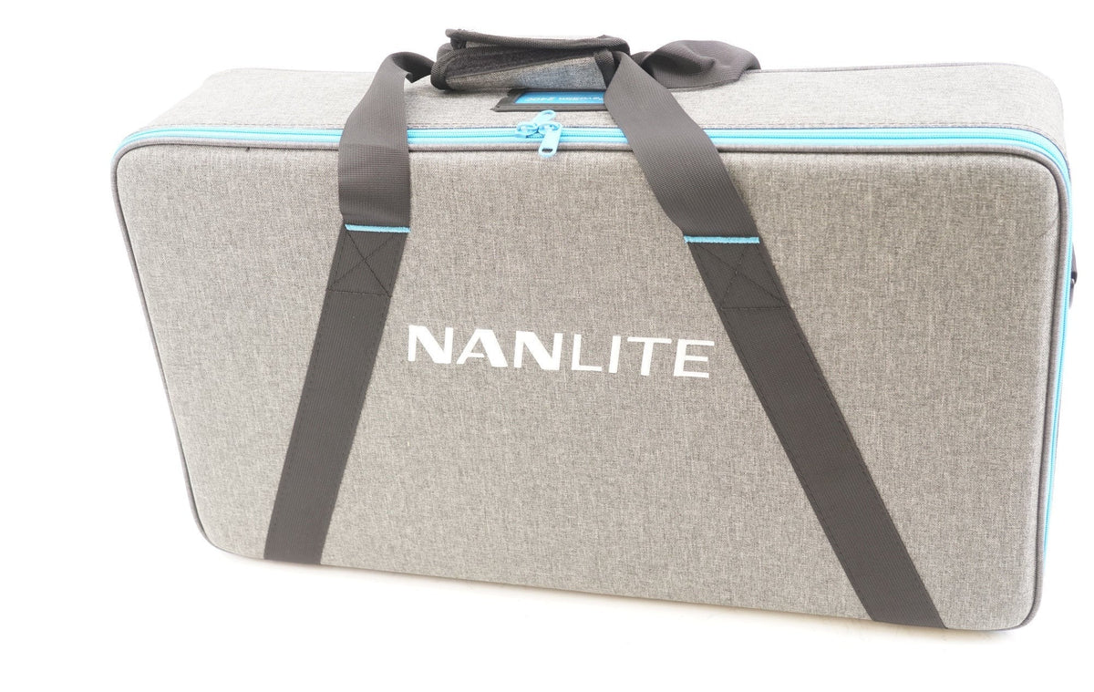 Nanlite PavoSlim 240C 2x2 RGBWW LED Panel with included softbox & eggcrate, Lume (Used)