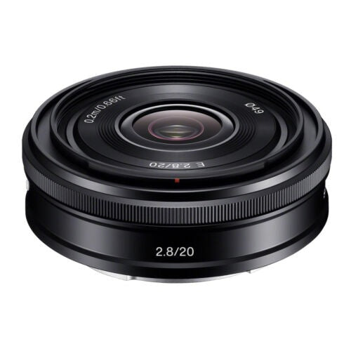 Sony Alpha 20mm f/2.8 E-Mount Prime Lens