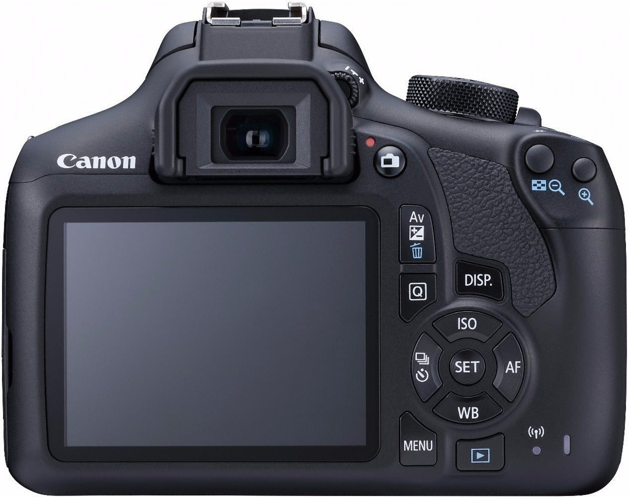 Canon EOS Rebel T6 DSLR Camera with 18-55mm and 75-300mm Lenses and Bag Bundle (Used)