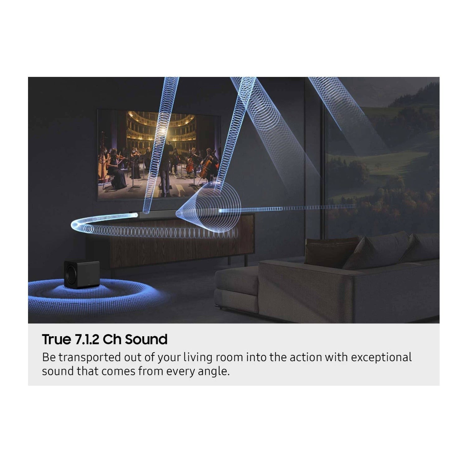 Samsung HW-Q900F 7.1.2 Ch Q-Series Soundbar and Subwoofer