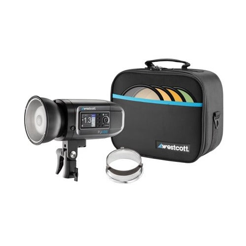 Westcott FJ400 II Touchscreen Strobe Bundle with Tripod and 64GB Card