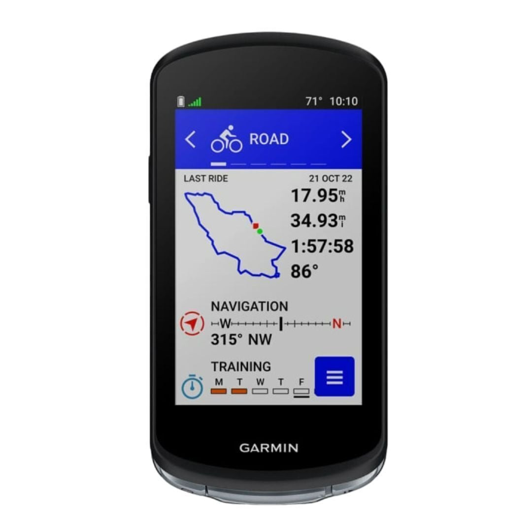 Garmin Edge 1040 GPS Bike Computer with Accurate Environment Reading and Stamina Tracking (Black)