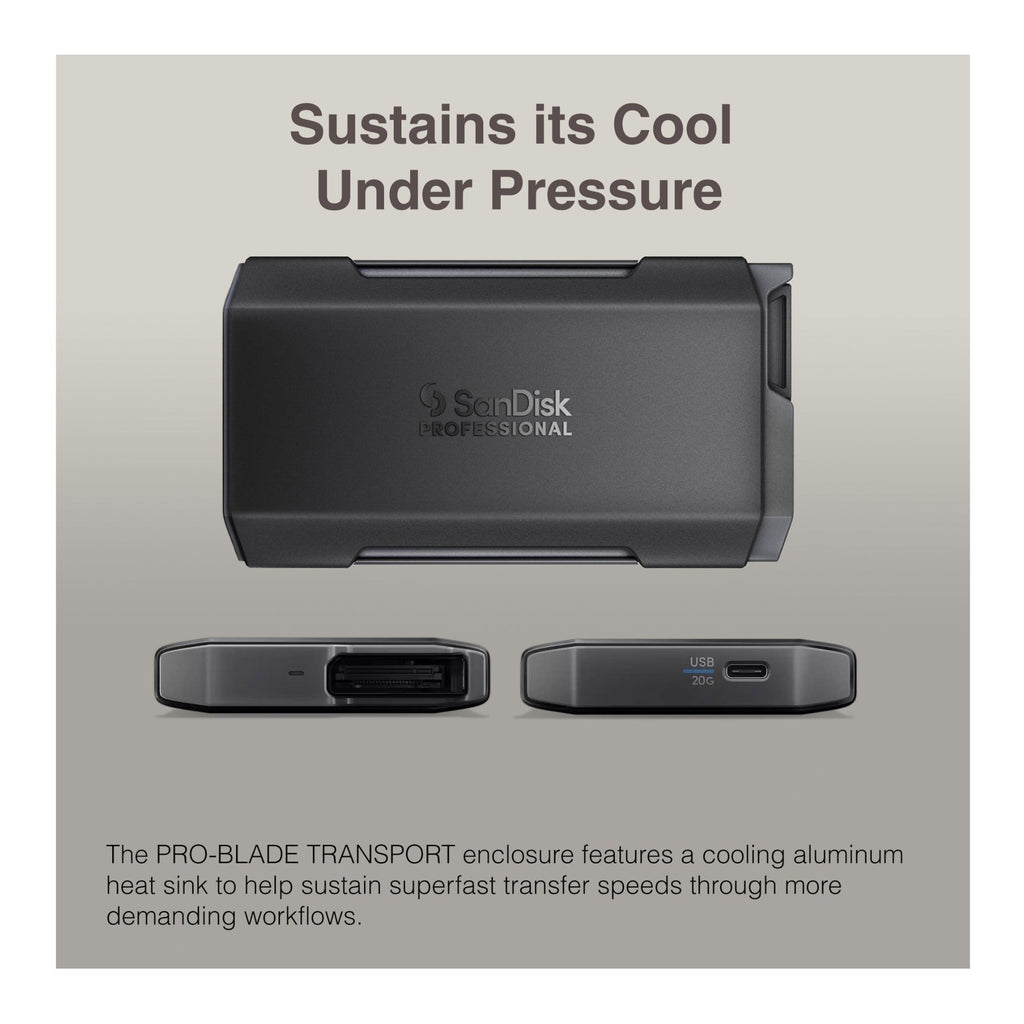 Sandisk Professional 1TB Pro-Blade SSD MAG with Pro-Blade Transport (0 TB)
