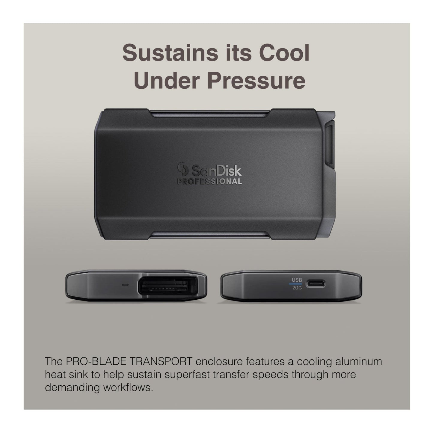 Sandisk Professional 1TB Pro-Blade SSD MAG with Pro-Blade Transport (0 TB)