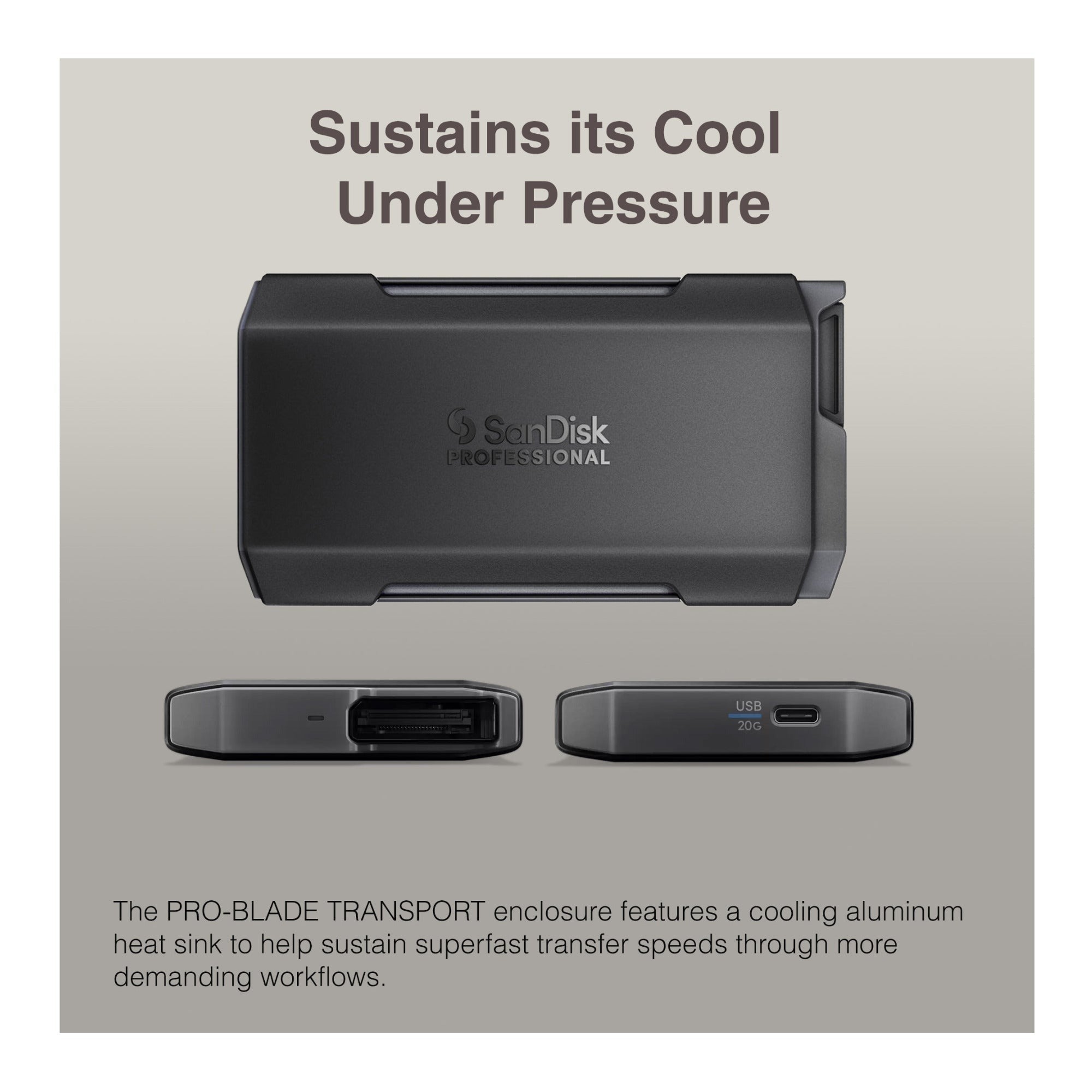 Sandisk Professional 1TB Pro-Blade SSD MAG with Pro-Blade Transport (0 TB)