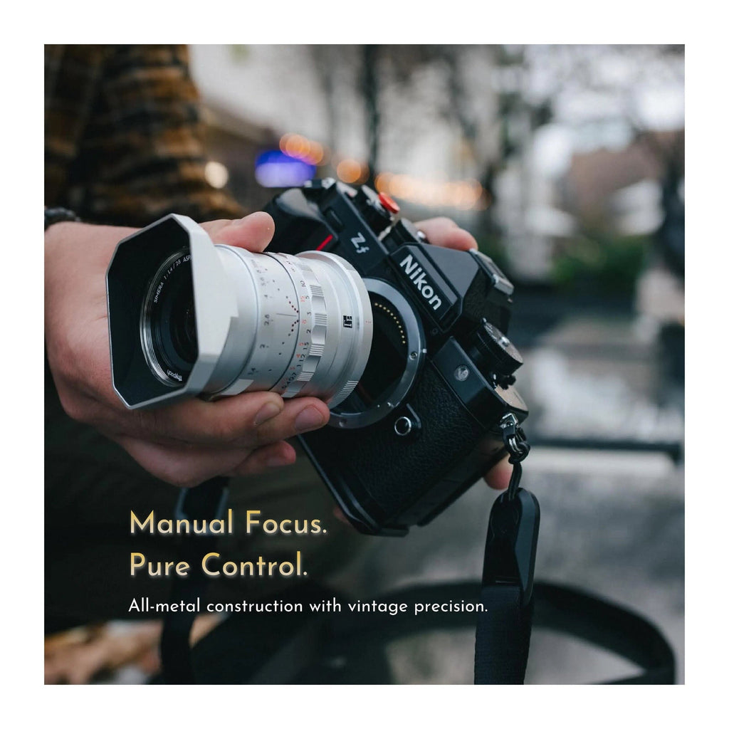 Thypoch Simera 28mm f/1.4 Full-frame Lens with Manual Focus (Nikon Z, Black)