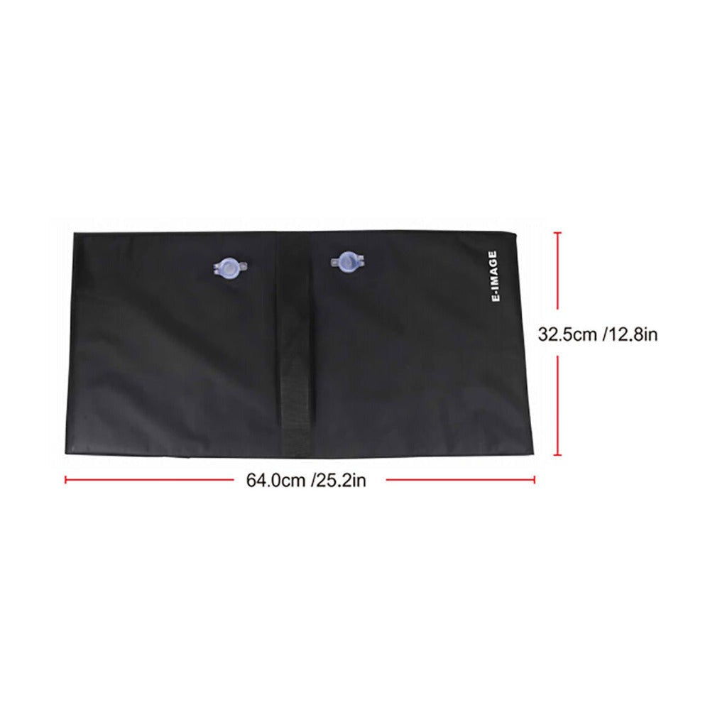 E-Image Empty Saddle Water Bag (22 lb, Black)