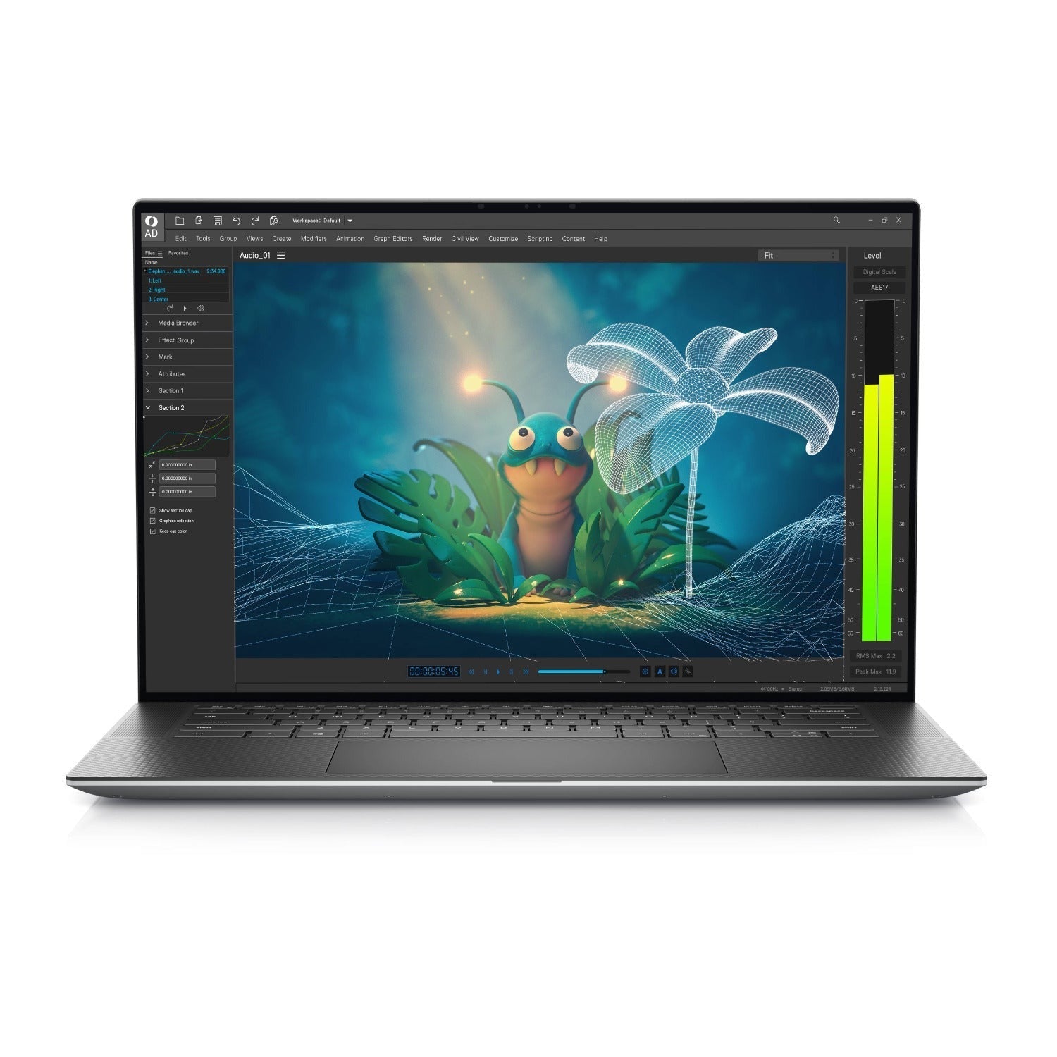 Dell Precision 5570 15.6-In UHD+ Touch i7-12700H 32GB 512GB NVIDIA RTX Win11 Pro (Certified Refurbished)