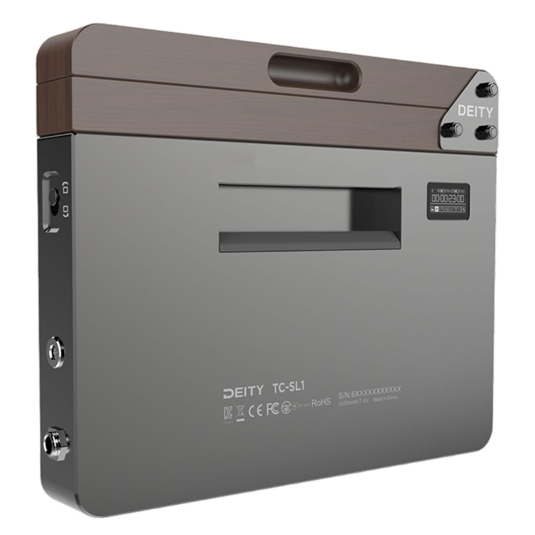 Deity TC-SL1 Wireless Bluetooth Timecode Smart Clapper Slate with Wooden Clapper and USB-C Charging