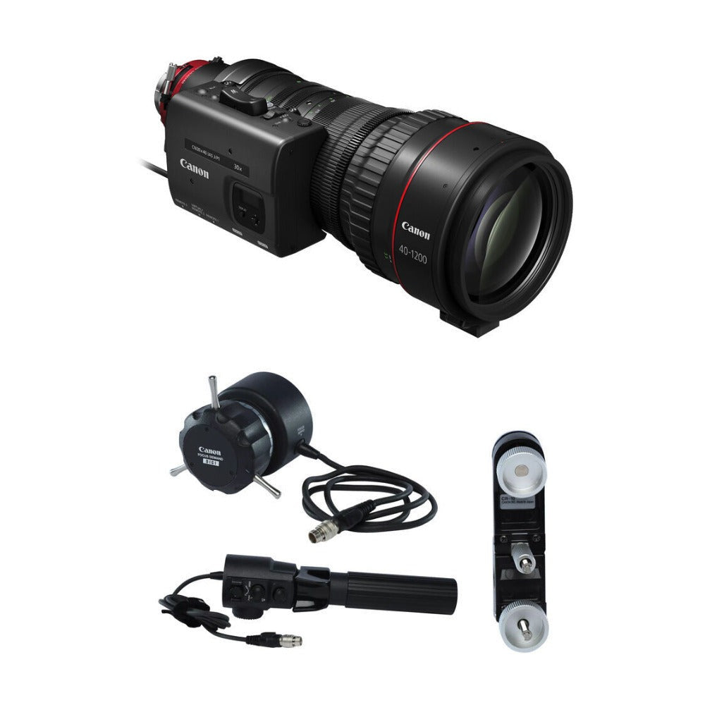 Canon CINE-SERVO 40-1200mm T5.0-10.8 Cinema Zoom Lens with SS-41 Servo Kit (ARRI PL)