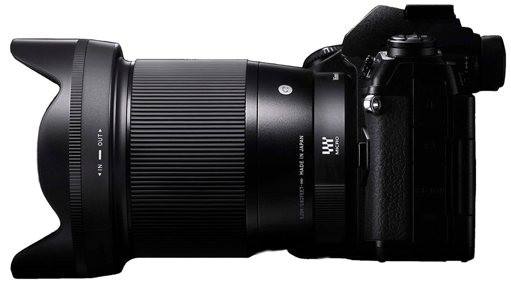 Sigma 16mm f/1.4 Contemporary DC DN Prime Lens for Sony E (Used)