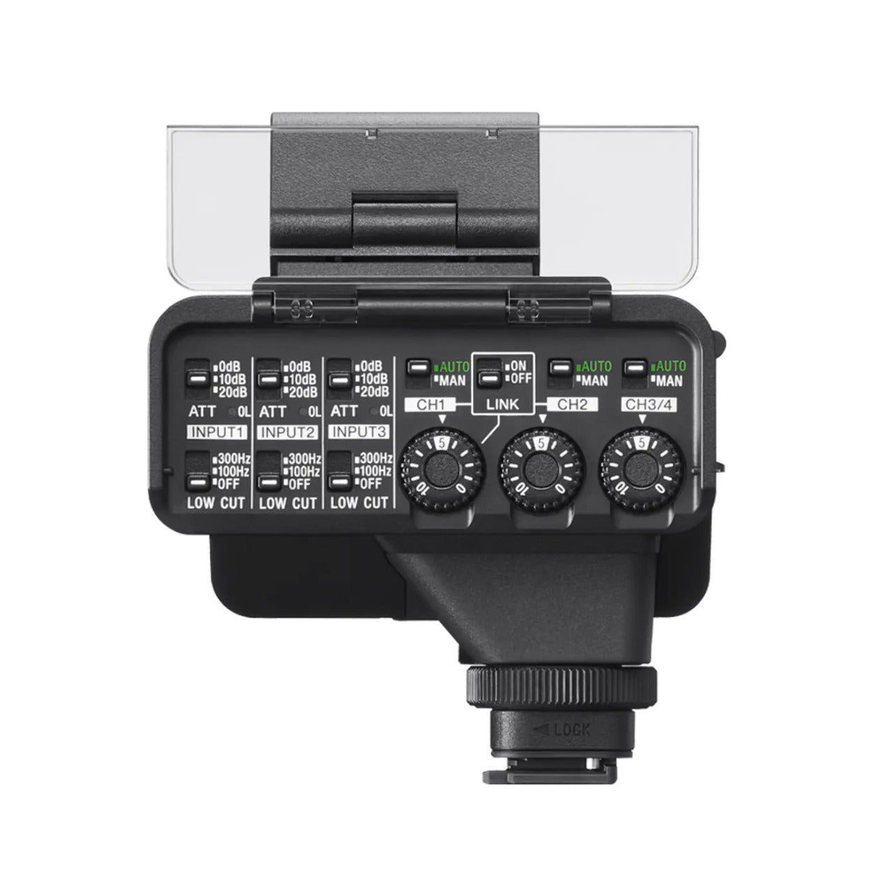 Sony XLRA4 Digital XLR Adaptor Kit with 32bit Float and 96 kHz Sampling for Sony Alpha Cameras