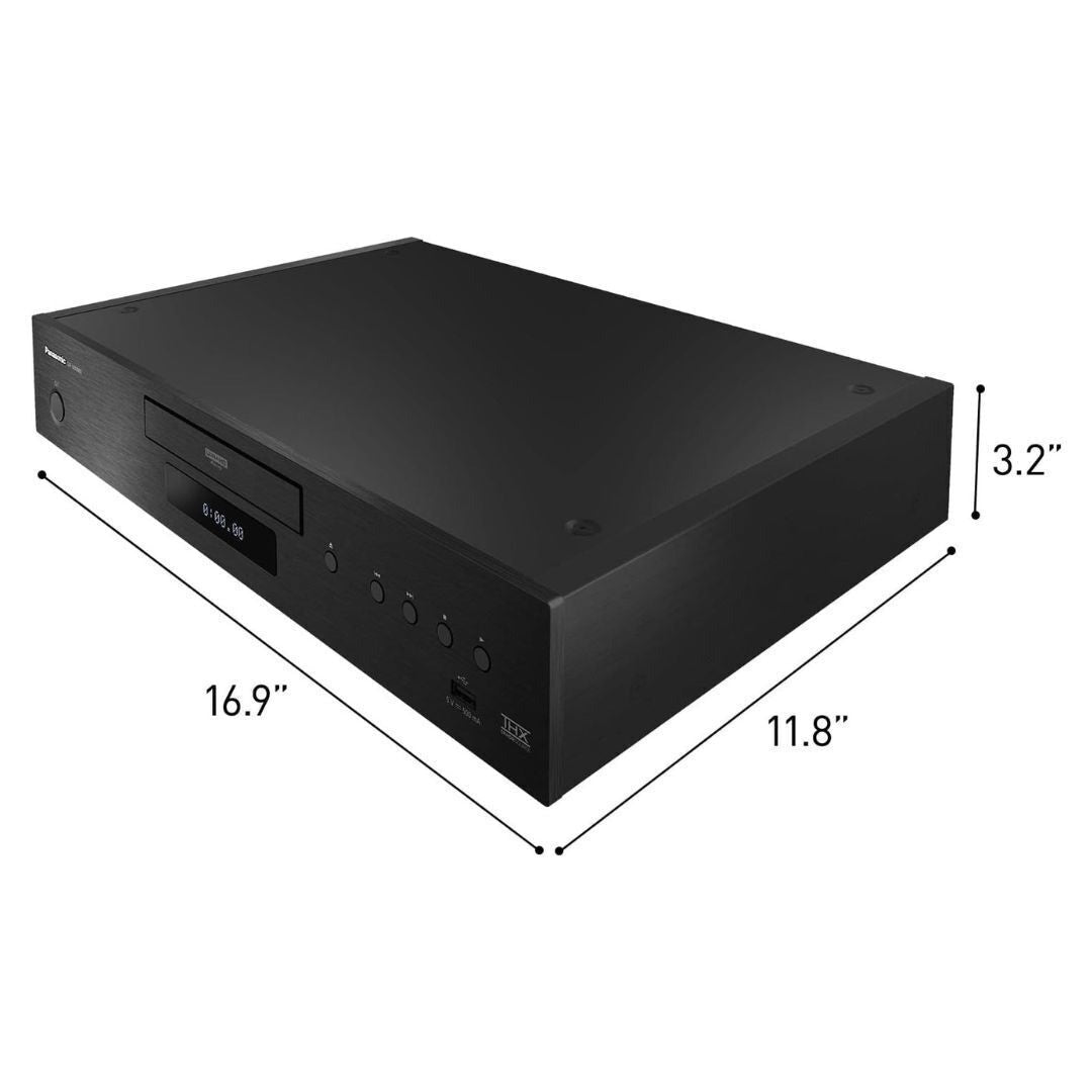 Panasonic DP-UB9000P1K Reference 4K Ultra HD Blu-ray Player, Dolby Vision, Hi-Res Audio (Black) (Certified Refurbished)