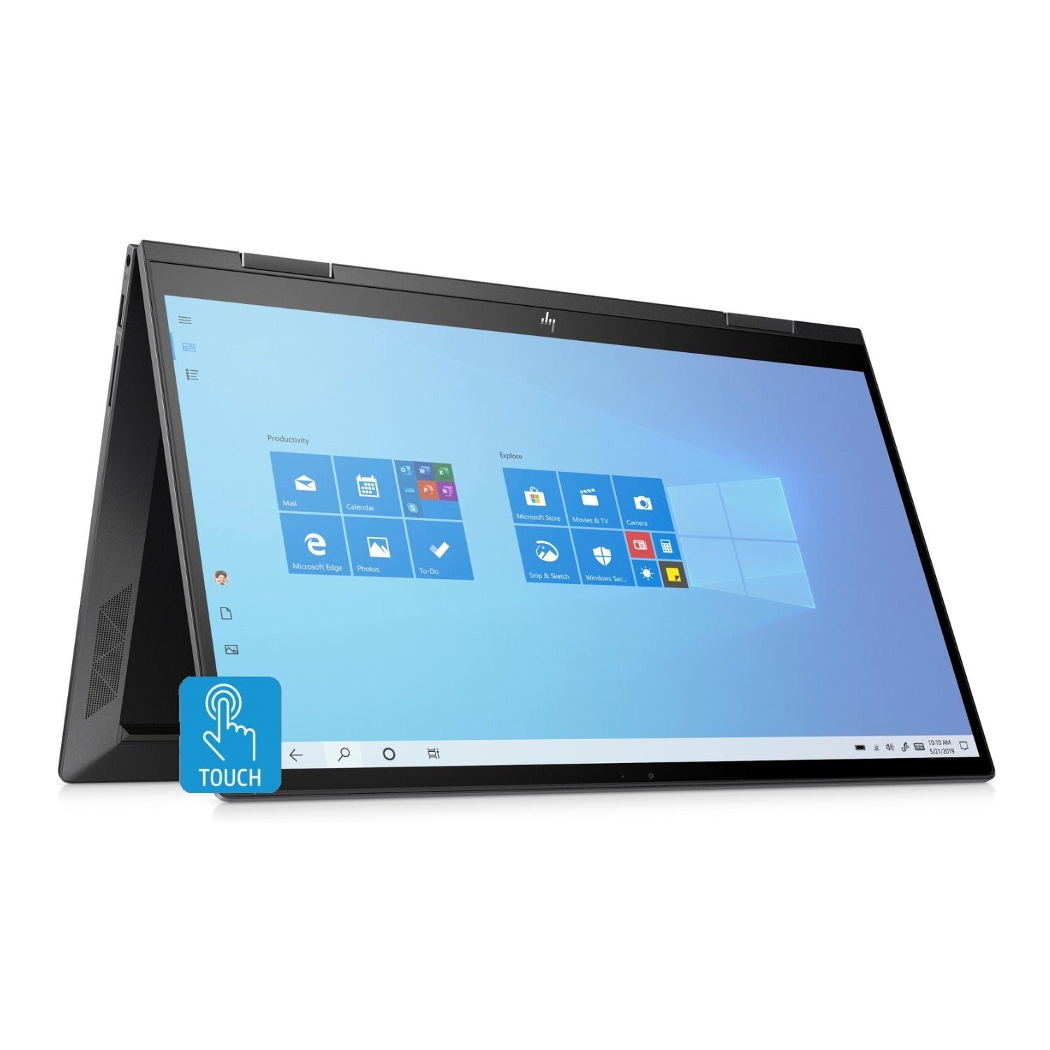 HP Envy x360 15M 15.6" FHD Touch Convertible Laptop, AMD Ryzen 5 4500U, 8GB RAM, 256GB SSD, Windows 10 (Certified Refurbished)