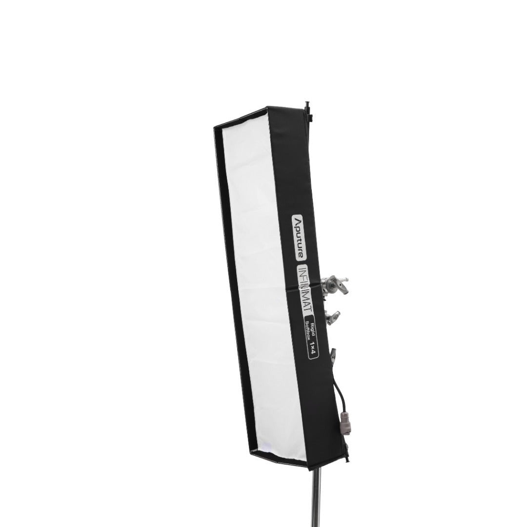 Aputure INFINIMAT Rigid Softbox 1x4 - Collapsible Hook-and-Loop Light Modifier