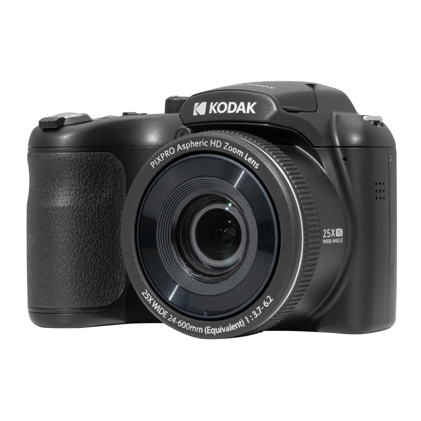Kodak PIXPRO AZ255 Astro Zoom 16MP Digital Camera (Black) with 64GB Memory Card and Accessory Bundle