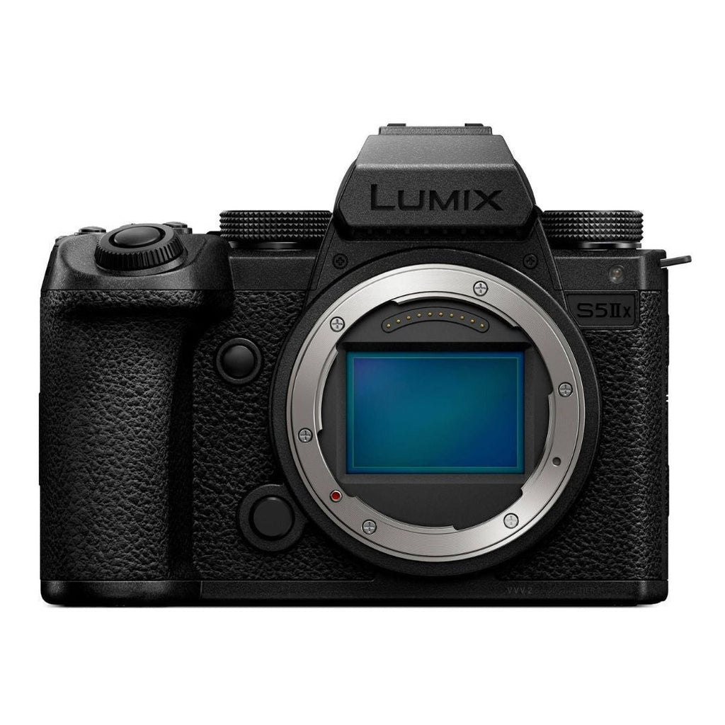 Panasonic LUMIX S5M2X Full-Frame Mirrorless Camera Body, 24.2MP (Black) (Certified Refurbished)