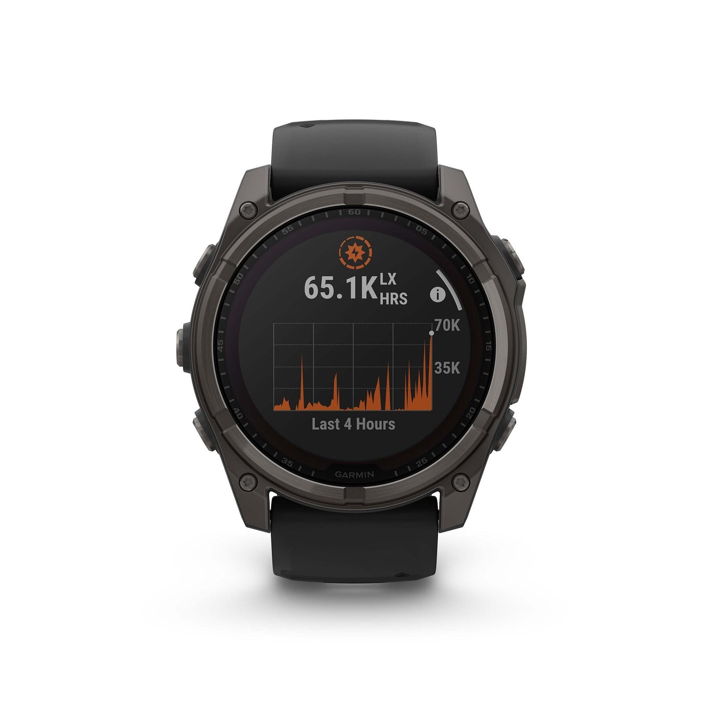 Garmin fēnix 8 Sapphire Solar GPS Smartwatch (51mm, Black/Pebble Gray) (Used)