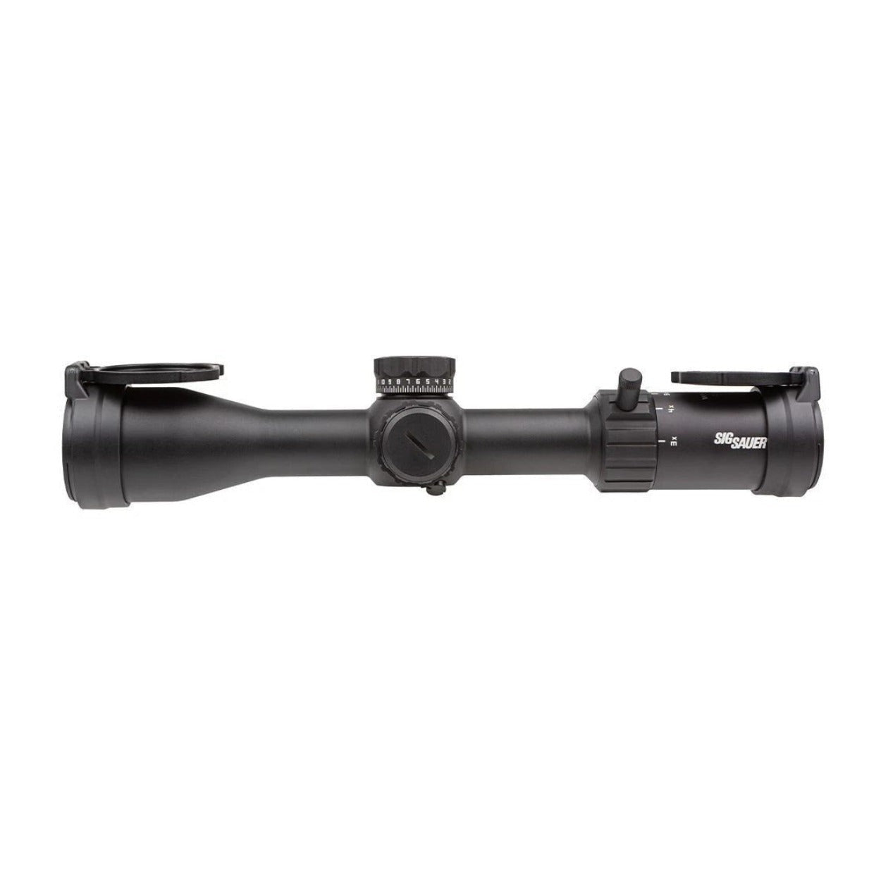 Sig Sauer WHISKEY4 3-12x44mm 30mm Tube SFP Riflescope (Black)