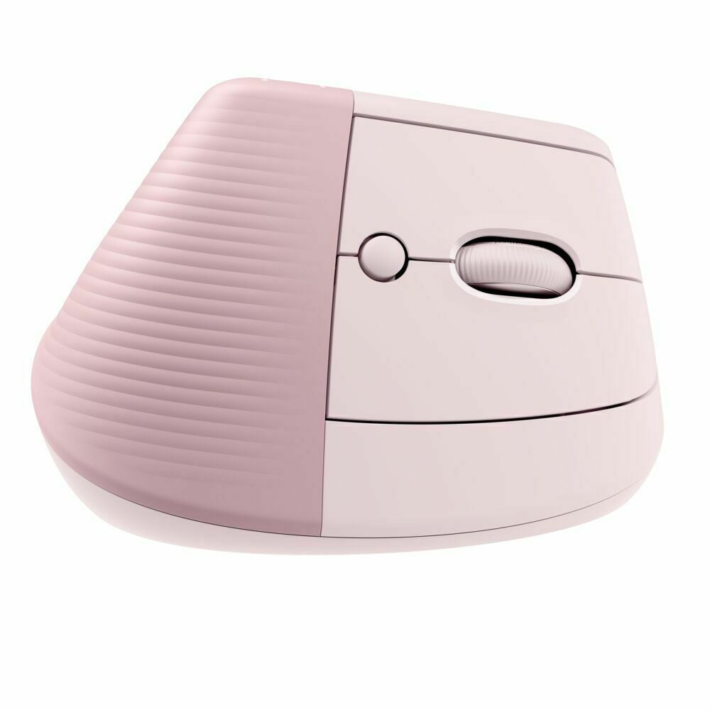 Logitech Lift Vertical Wireless Ergonomic Mouse (Rose) and USB 3.0 Hub